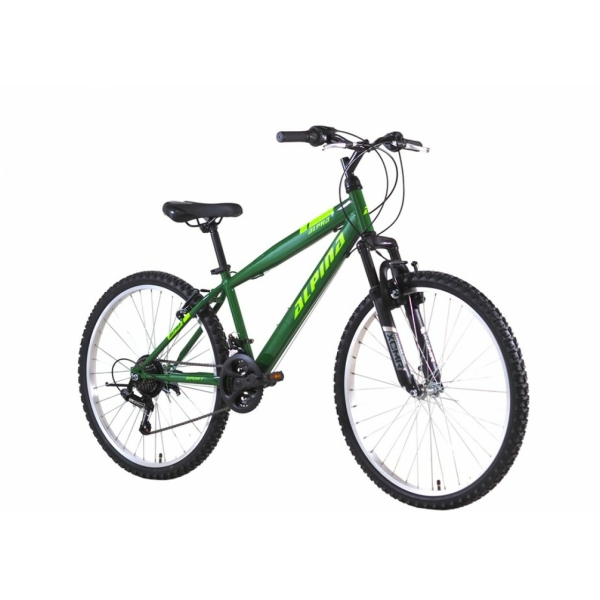 Ποδήλατο Alpina MTB Alpha26''x14.5' 2026 Πράσινο (Δώρο  φωτάκια – κουδούνι)