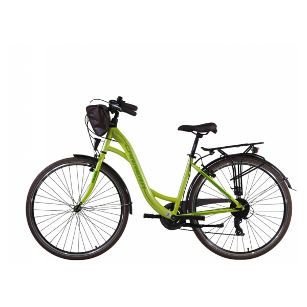 Ποδήλατο Πόλης Carrera City C8 28″ 2026 Πράσινο 7 Ταχύτητες