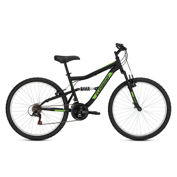 Clermont Pamir Simplex 26" 2022 Μαύρο Mountain Bike με 18 Ταχύτητες (Δώρο- φωτάκια – κουδούνι)