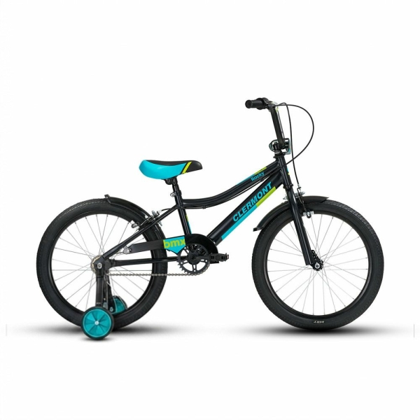 Ποδήλατο Παιδικό Clermont Rocky 18″ 2026 Μαύρο (Δώρο  φωτάκια - κουδούνι)