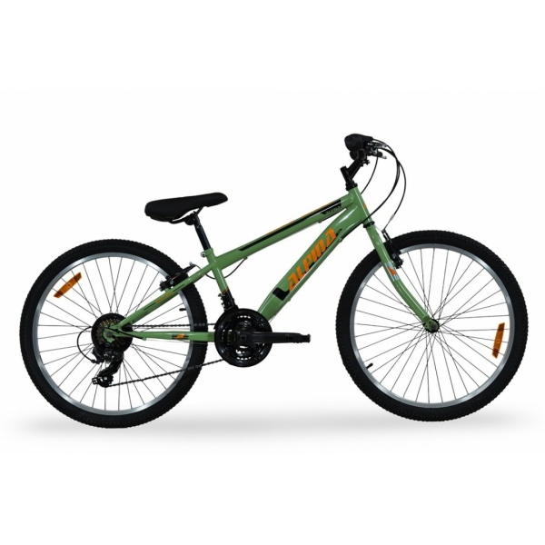 Ποδήλατο Alpina 24'' Mtb Rigid S 21T Χακί